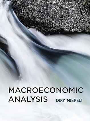 macroeconomic analysis 1st edition dirk niepelt 0262043475, 978-0262043472