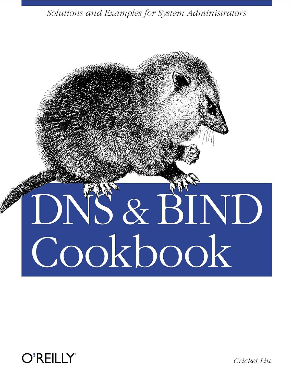 dns and bind cookbook 1st edition cricket liu 0596004109, 978-0596004101