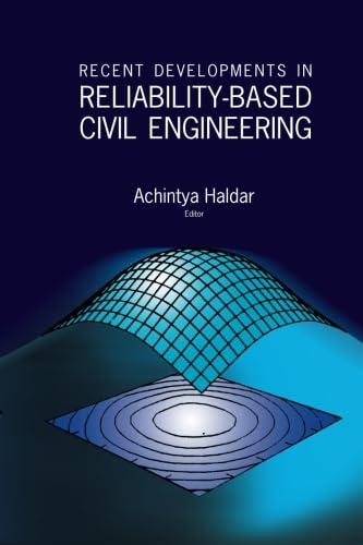 recent developments in reliability based civil engineering 1st edition achintya haldar b00txoar8e,