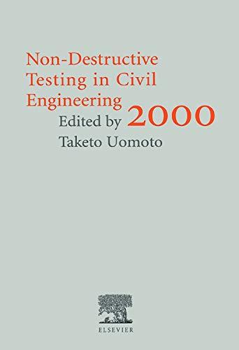 non destructive testing in civil engineering 2000 1st edition t. uomoto 0080437176, 978-0080437170