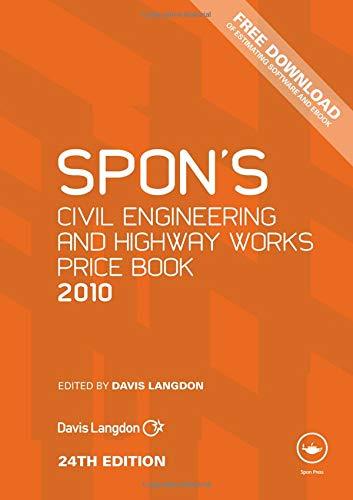 spons civil engineering and highway works price book 2010 24th edition davis langdon 0415552583,