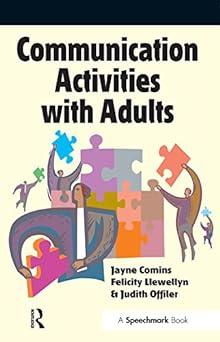 communication activities with adults 1st edition jayne comins, felicity llewellyn, judy offiler 0863883435,