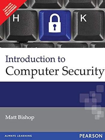 introduction to computer security 1st edition m. bishop 8177584251, 978-8177584257