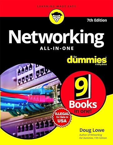 networking all in one for dummies 7th edition doug lowe 8126576049, 978-8126576043