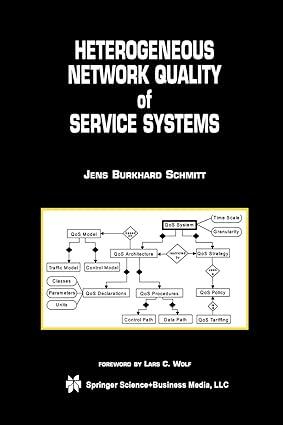 heterogeneous network quality of service systems 1st edition jens burkhard schmitt 1461355443, 978-1461355441