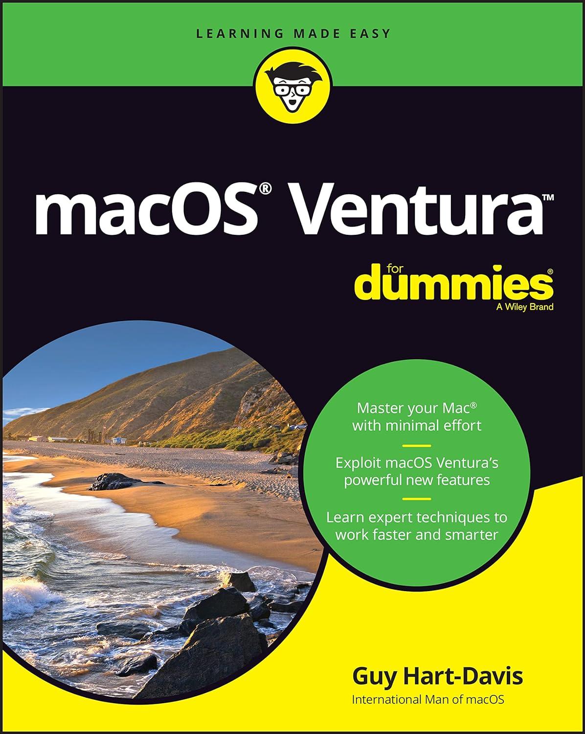 macos ventura for dummies 1st edition guy hart davis 1119912873, 978-1119912873