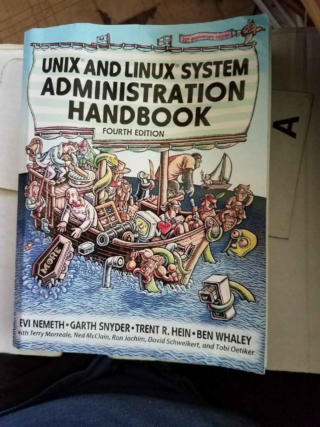 unix and linux system administration handbook 4th edition evi nemeth, garth snyder, trent r. hein, ben