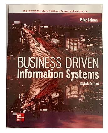 ise business driven information systems 8th edition amy phillips paige baltzan, amy phillips 1265070407,