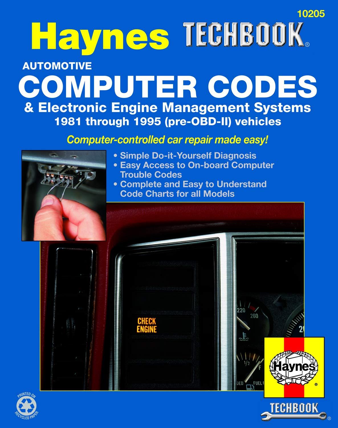 the haynes computer codes  electronic engine management systems 1st edition haynes 1563922320, 978-1563922329