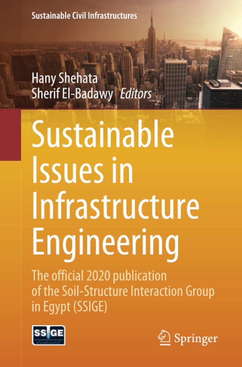 sustainable issues in infrastructure engineering the official 2020 publication of the soil structure