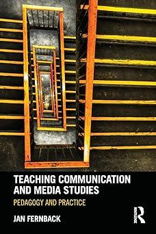 teaching communication and media studies pedagogy and practice 1st edition jan fernback 0415886643,