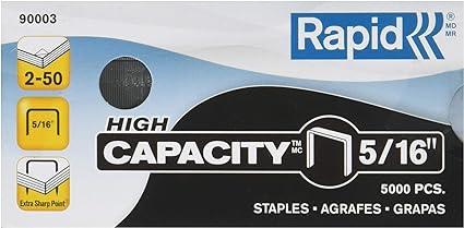 rapid high capacity staples 5/16-inch 5000 per box 90003 rapid b004e2kazk