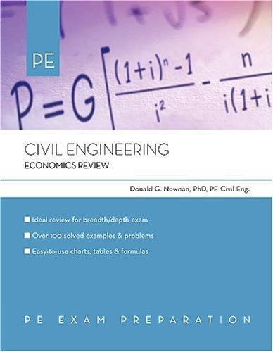 civil engineering economics review 1st edition robert j. boxer 1419501216, 978-1419501210