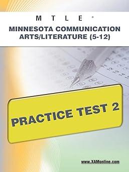 mtle minnesota communication arts literature 5-12 practice test 2 1st edition sharon wynne 1607872900,