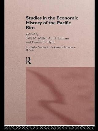 studies in the economic history of the pacific rim 1st edition dennis o. flynn , a.j.h. latham , sally m.