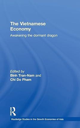 the vietnamese economy awakening the dormant dragon 1st edition chi do-pham ,  binh tran-nam 041529651x,