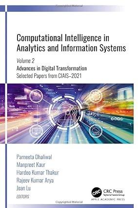 computational intelligence in analytics and information systems volume 2 advances in digital transformation