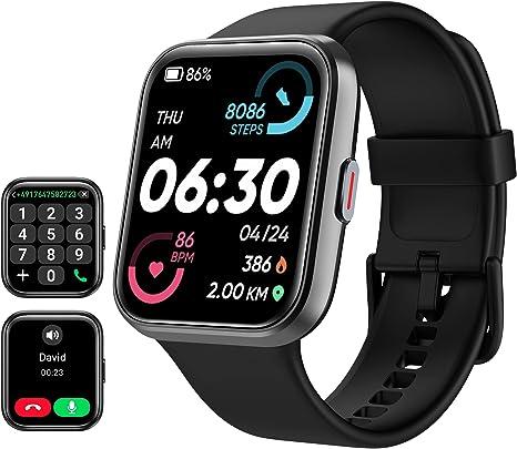 tensky smart watch for men women 1.7 touch screen  tensky b0bfq36xpw