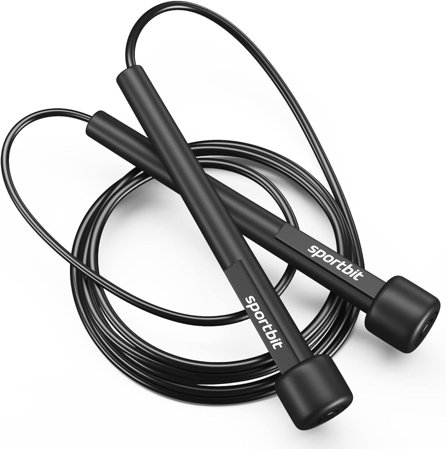 sportbit adjustable jump rope for speed skipping  sportbit b07g2dfzzg