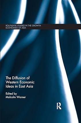 the diffusion of western economic ideas in east asia 1st edition malcolm warner 0367026910, 978-0367026912