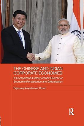 the chinese and indian corporate economies a comparative history of their search for economic renaissance and