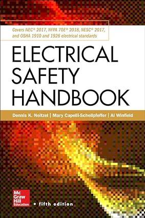 electrical safety handbook 5th edition dennis neitzel, mary capelli-schellpfeffer, al winfield 1260134857,