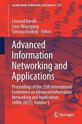 advanced information networking and applications proceedings of the 35th international conference on advanced
