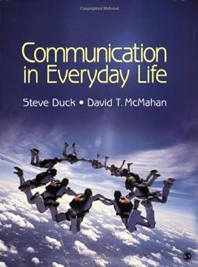 communication in everyday life 1st edition steve duck b01jxpe8r8, 978-5864235678