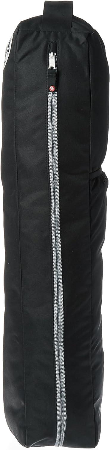 manduka go light yoga mat carrier bag with pocket ?go light 3.0-black manduka b01my7epjf