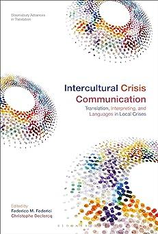 intercultural crisis communication translation interpreting and languages in local crises 1st edition