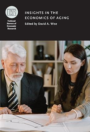 insights in the economics of aging 1st edition david a. wise 022642667x, 978-0226426679