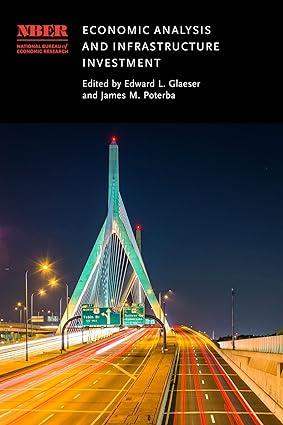 economic analysis and infrastructure investment 1st edition edward l. glaeser , james m. poterba 022680058x,