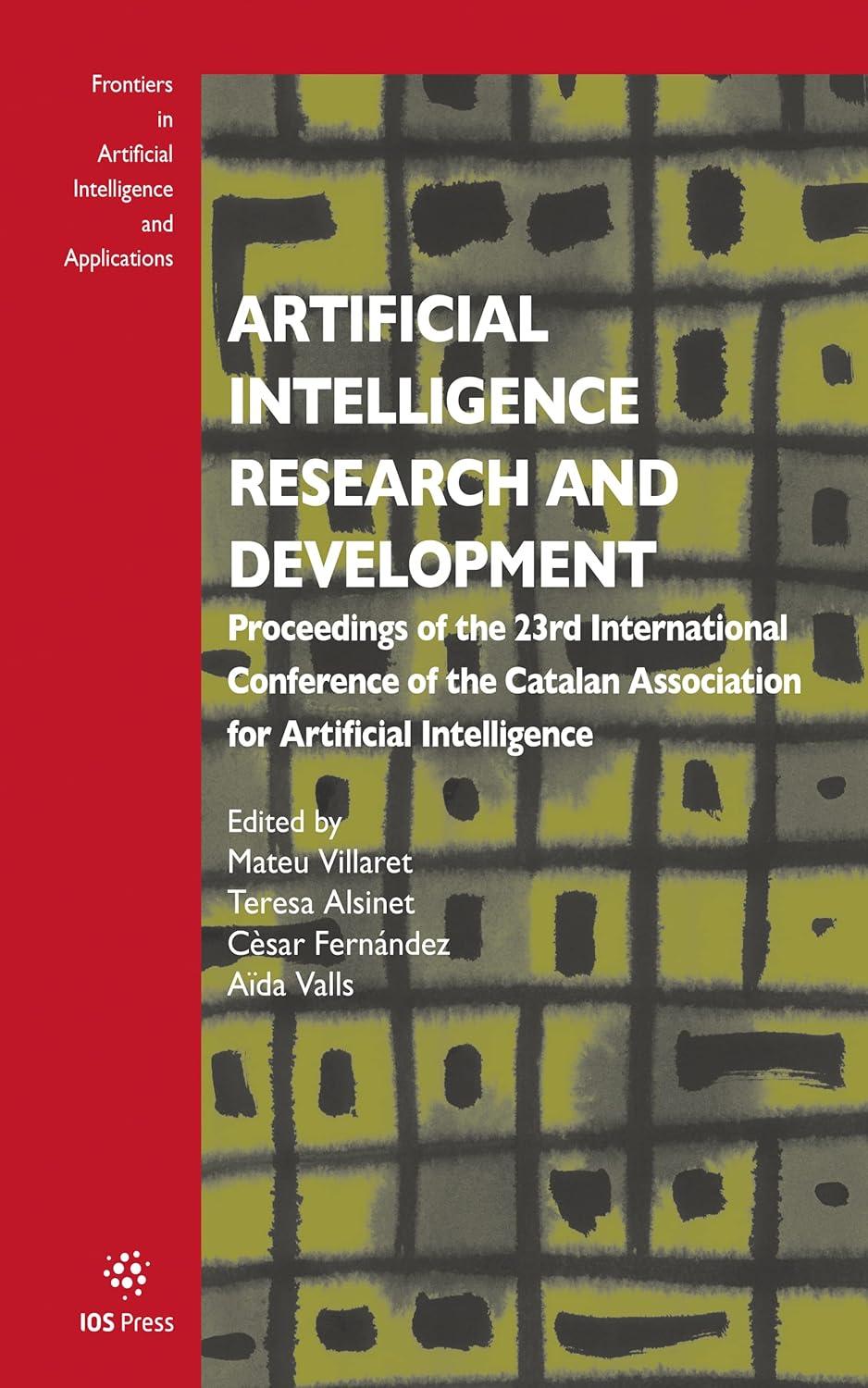 artificial intelligence research and development proceedings of the 23rd international conference of the