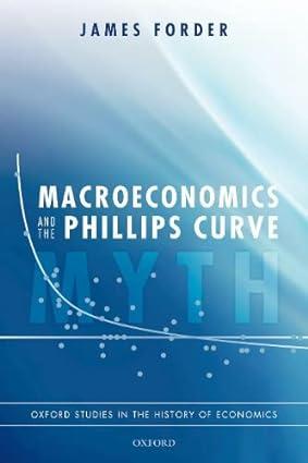 macroeconomics and the phillips curve myth 1st edition james forder 0198819870, 978-0198819875