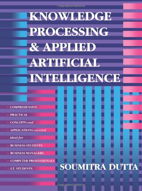 knowledge processing and applied artificial intelligence 1st edition soumitra dutta 0750616121, 978-0750616126