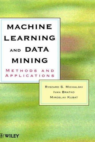machine learning and data mining methods and applications 1st edition ivan bratko , miroslav kubat , ryszad