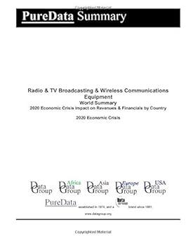 radio and tv broadcasting and wireless communications equipment world summary 1st edition editorial datagroup