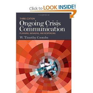 ongoing crisis communication planning managing and responding 3rd edition coombs b006e6c5zc, 978-2365147856
