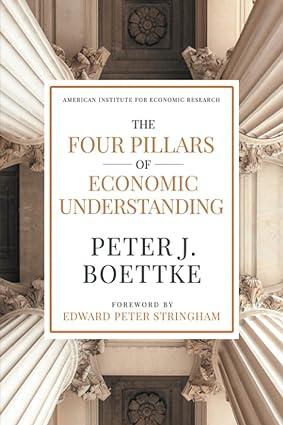 the four pillars of economic understanding 1st edition peter j. boettke, edward p. stringham 1630691976,