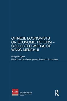 chinese economists on economic reform collected works of wang mengkui 1st edition wang mengkui 1138595853,
