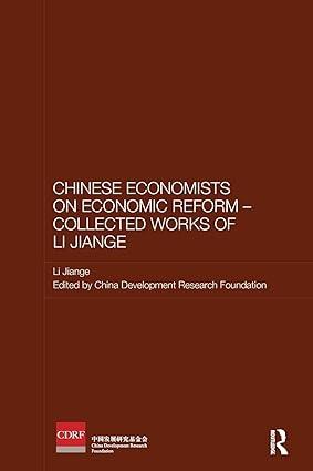 chinese economists on economic reform collected works of li jiange 1st edition jiange li 1138481963,
