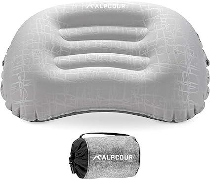 alpcour camping pillow large inflatable ultralight sleeping pillow  alpcour b07s7s472z