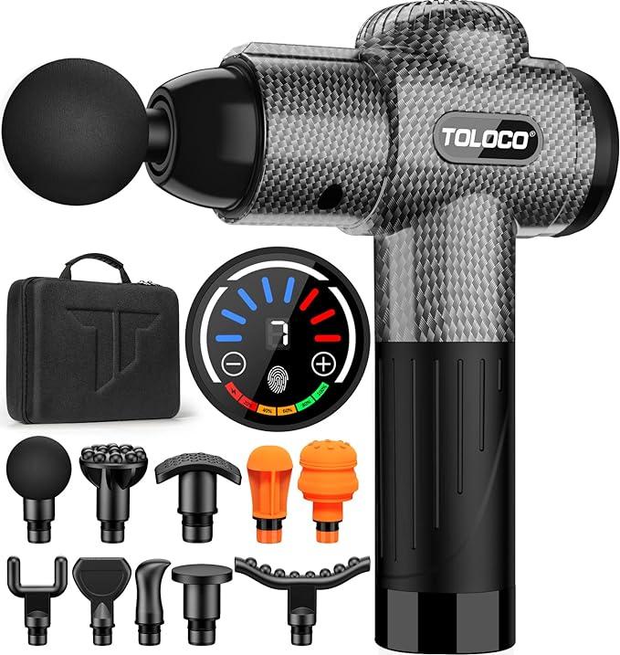 toloco muscle massage gun for any pain relief em26 toloco b0b2z5jhn4