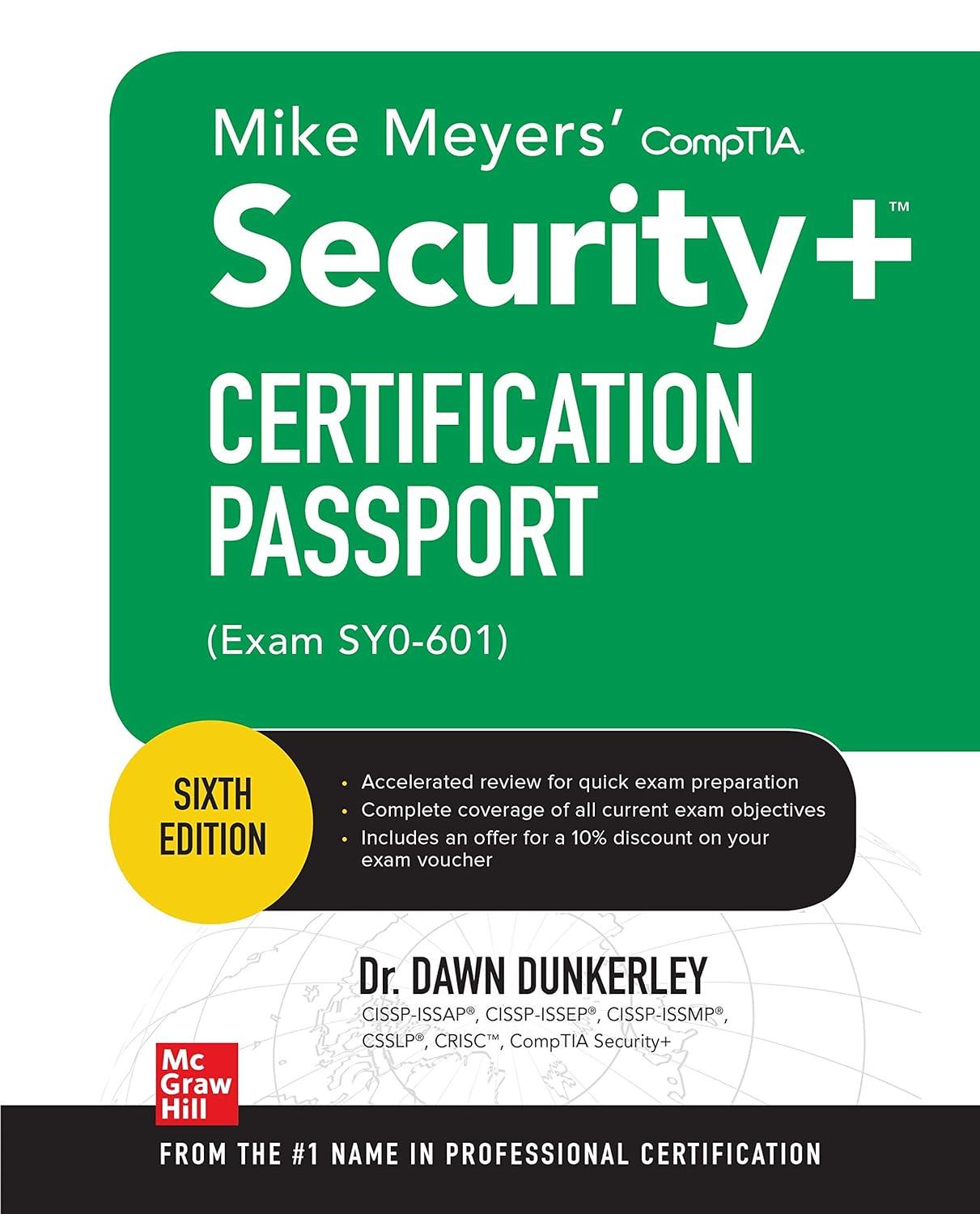 mike meyers' comptia security  certification passport 6th edition dawn dunkerley 1260467953, 978-1260467956