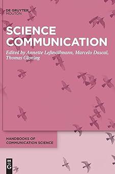 science communication 1st edition annette leßmöllmann, marcelo dascal 3110255510, 978-3110255515