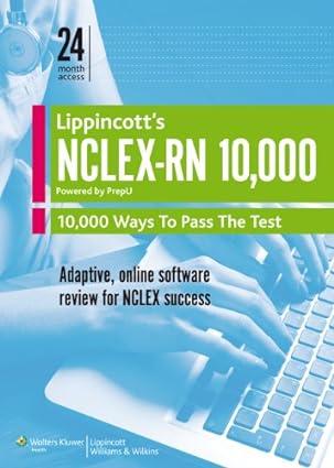 nclex rn 10000 docucare 1st edition lippincott williams & wilkins 1496338383, 978-1496338389