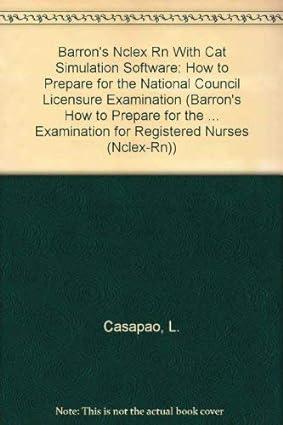 barron's nclex rn with cat simulation software  how to prepare for the national council licensure examination