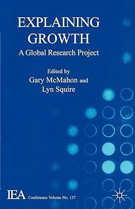 explaining growth a global research project 1st edition g. mcmahon , l. squire 1403917469, 978-1403917461