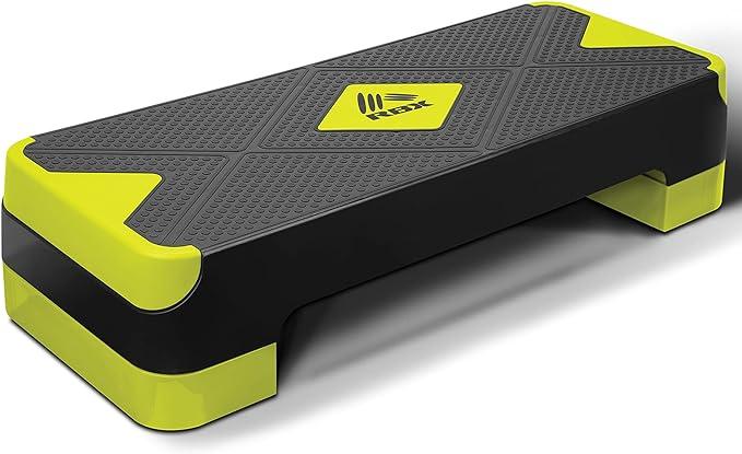 rbx aerobic step platform with non-slip textured surface  rbx b087sx9p1b