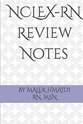 nclex rn review notes by malek hmaidi rn msn 1st edition malek hmaidi b09hqr6xmp, 979-8493182365